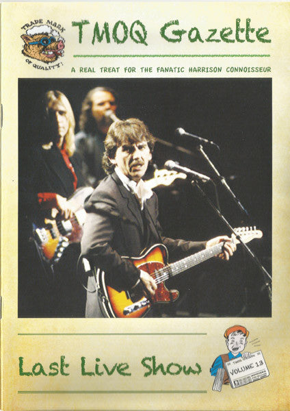 George Harrison TMOQ Last Live Show 2 CD Set – ImagineMystic.com